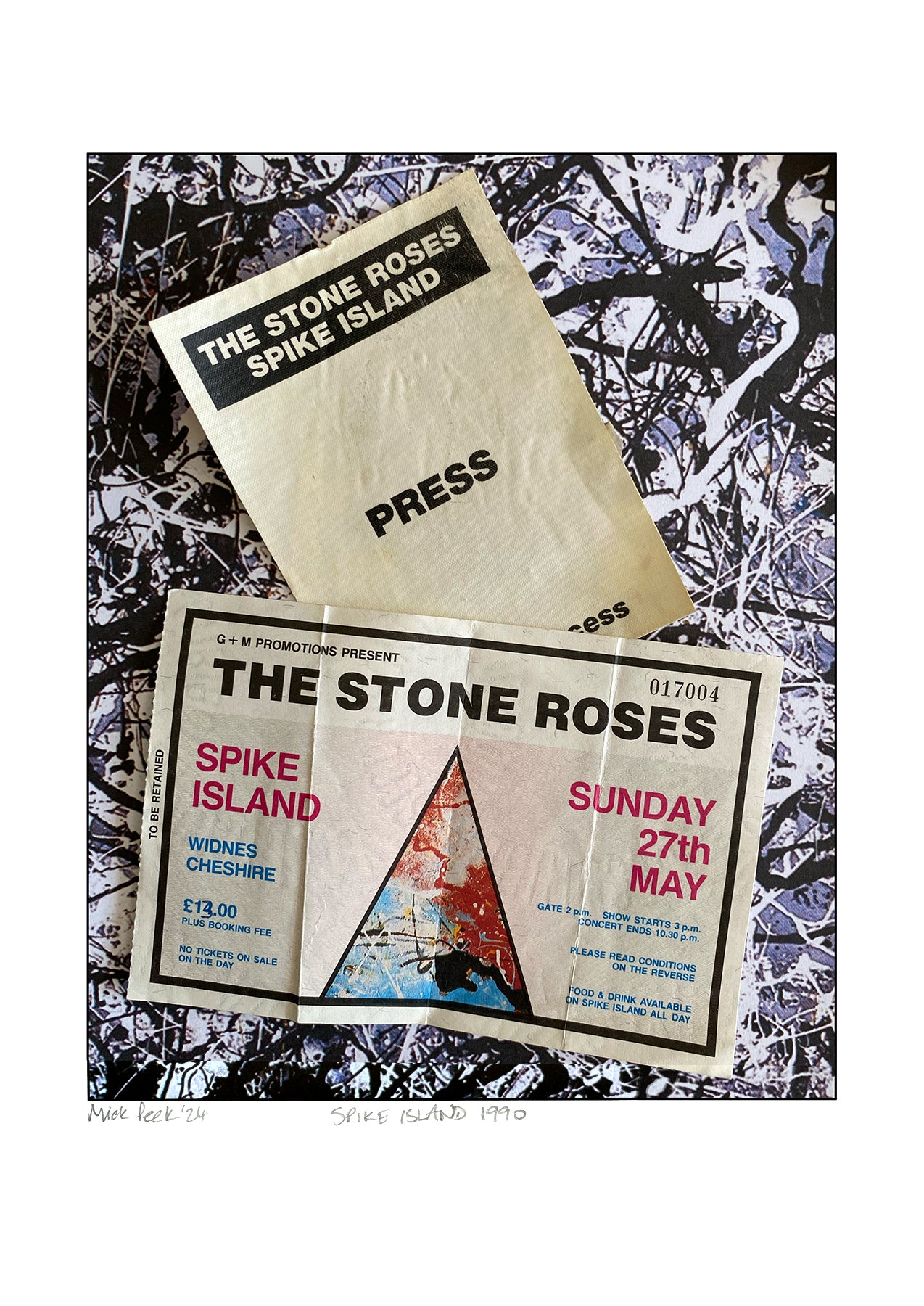 Stone Roses @ Spike Island – Mick Peek Design